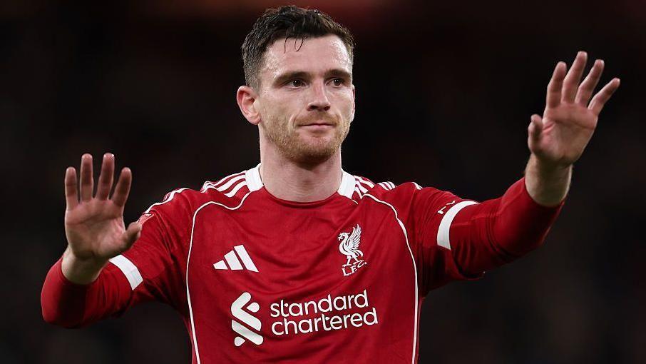 Atletico Madrid, Liverpool Sol Beki Andy Robertson İçin Yarışa Katıldı, Spurs Sert Rekabetle Karşı Karşıya