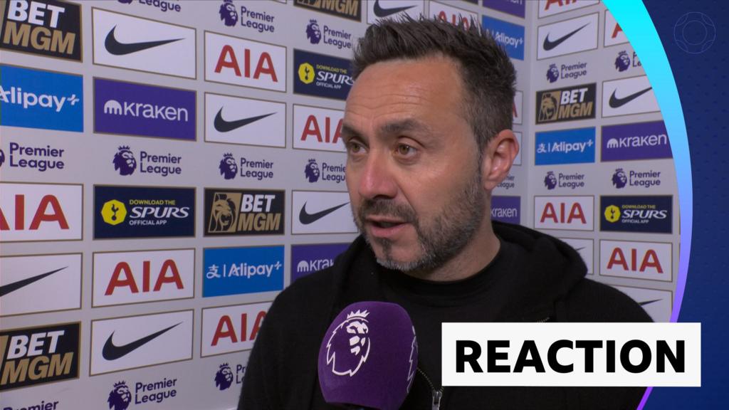 De Zerbi, Tottenham Kadrosunun Düşmekten Kurtulacağına İnanıyor