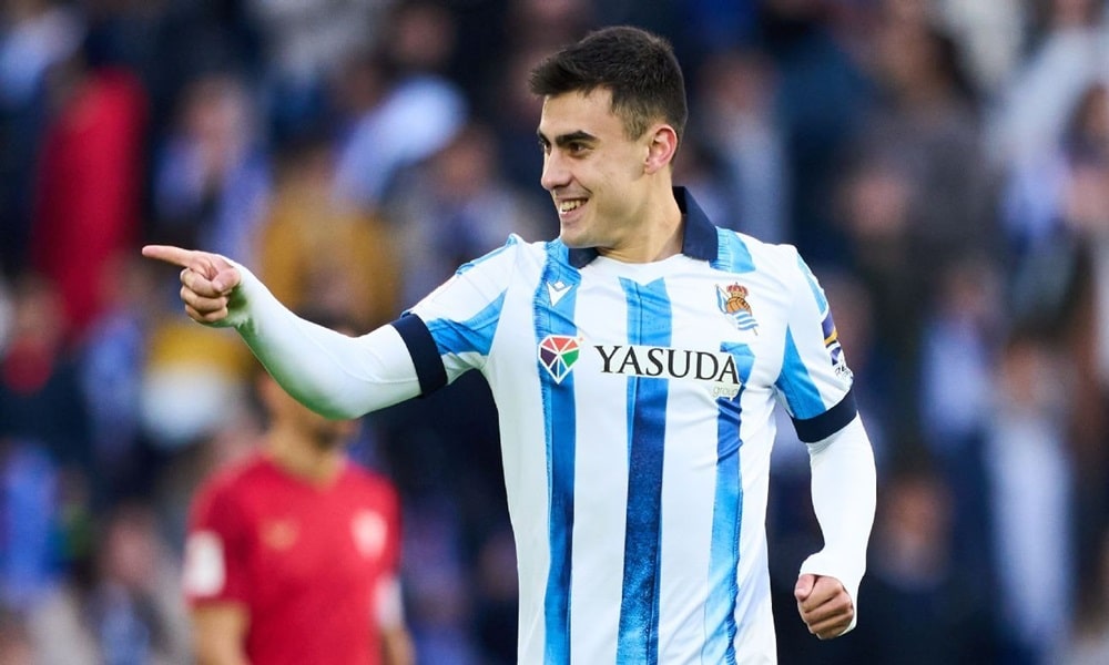 Manchester United, Ander Barrenetxea için 52 Milyon Sterlinlik Teklifle Real Sociedad'ı Sınayacak