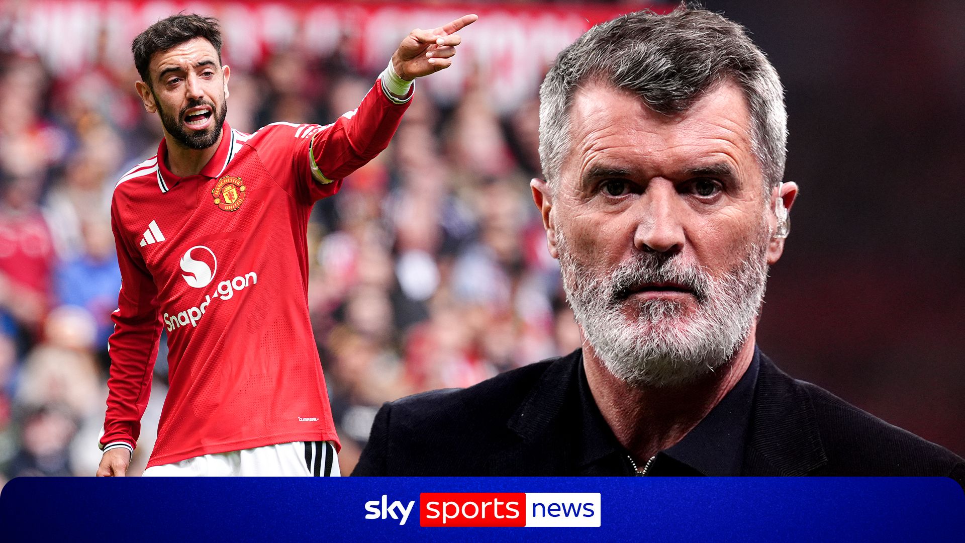 Roy Keane, Bruno Fernandes ile 'Güzel Sohbet'ini Açıkladı