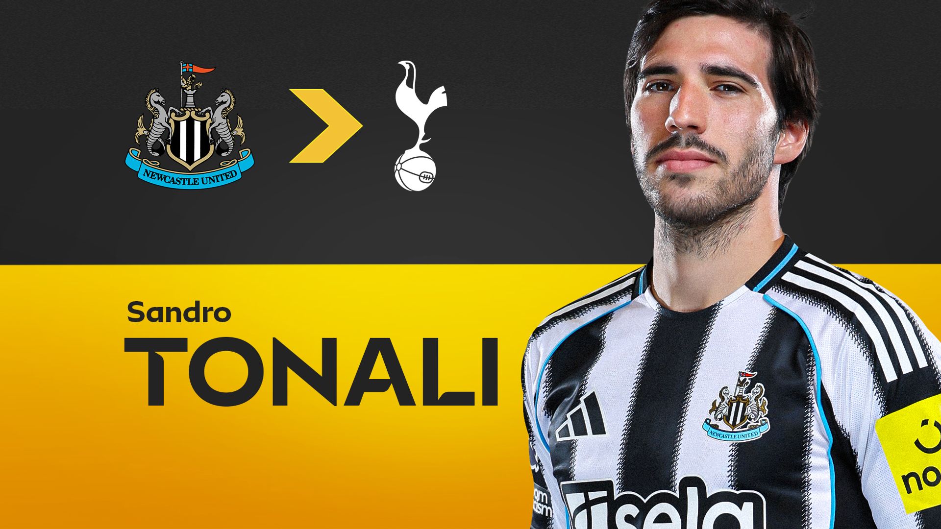 Tottenham tarihinin en pahalı transferi: Sandro Tonali 100 milyon sterline geldi