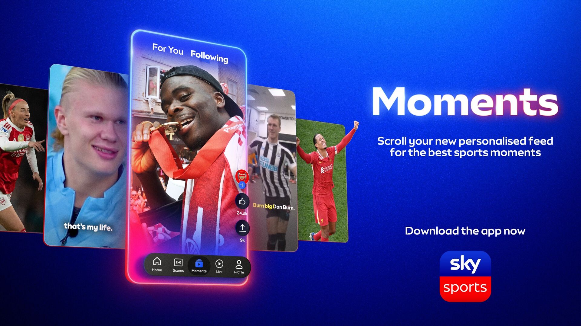 Sky Sports Uygulamasından Kişiselleştirilmiş Video Akışı