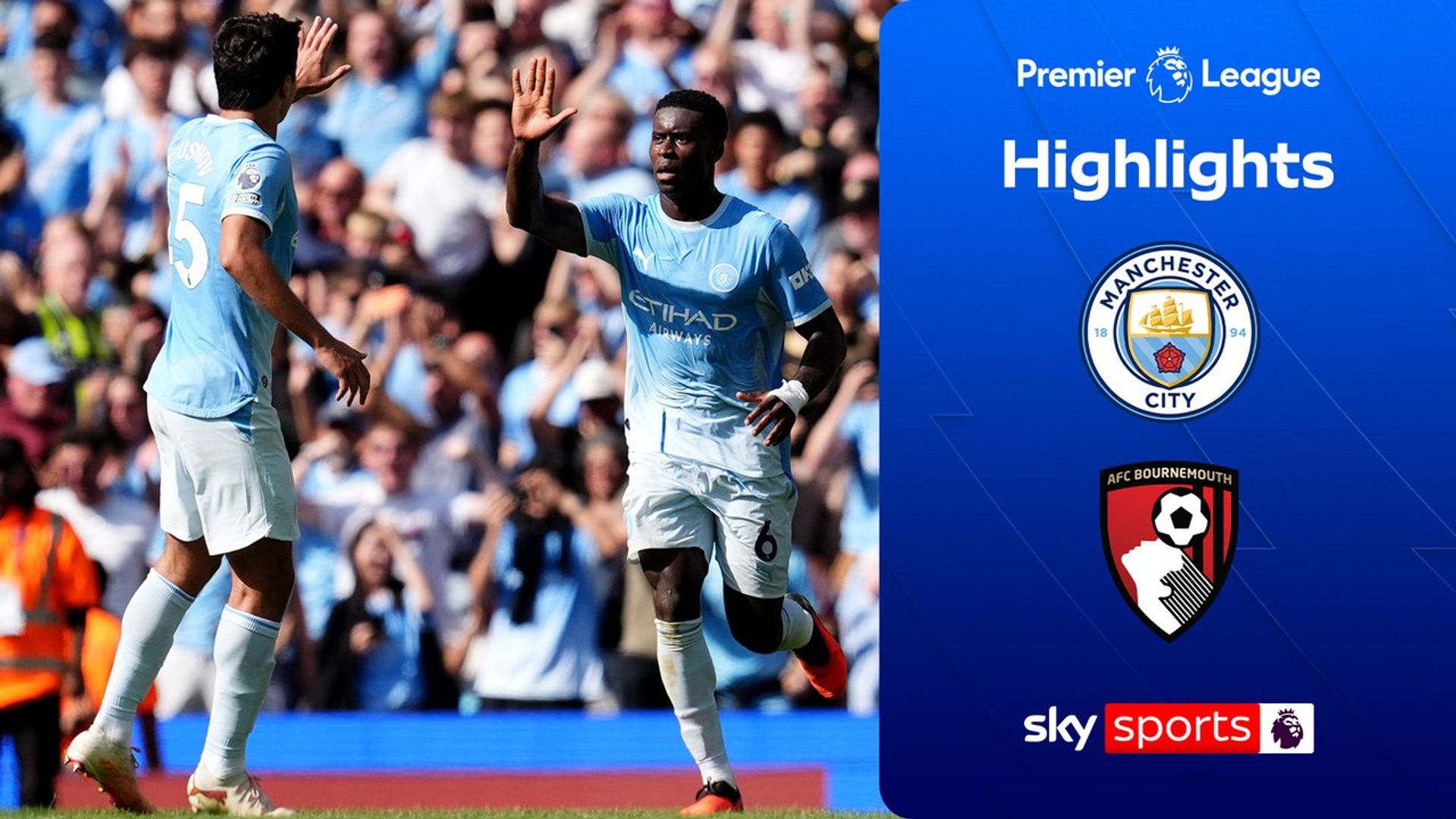 Manchester City'nin Geri Dönüşü: Bournemouth'u 5-2 Yendi