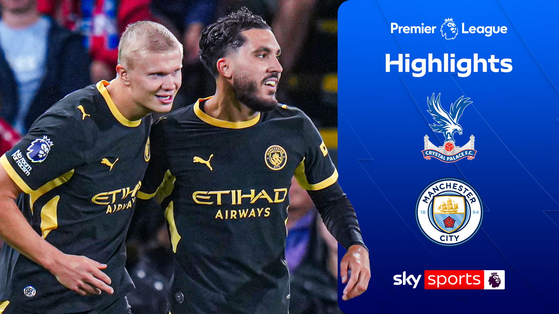 Manchester City, Crystal Palace'ı Dağıttı: Maresca Üst üste İkinci Galibiyeti Aldı