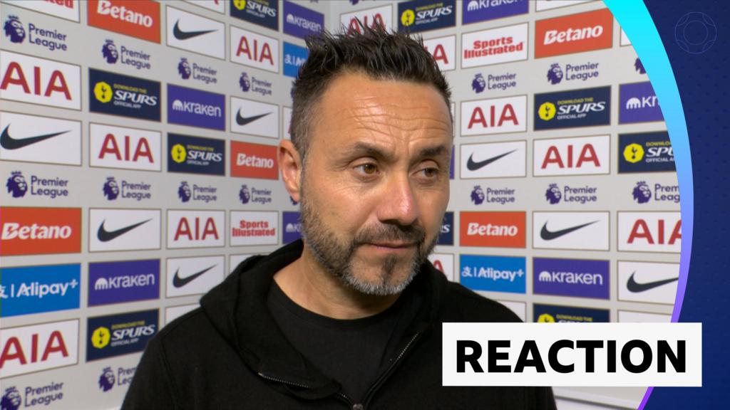 De Zerbi: Tottenham Hak Etmedi