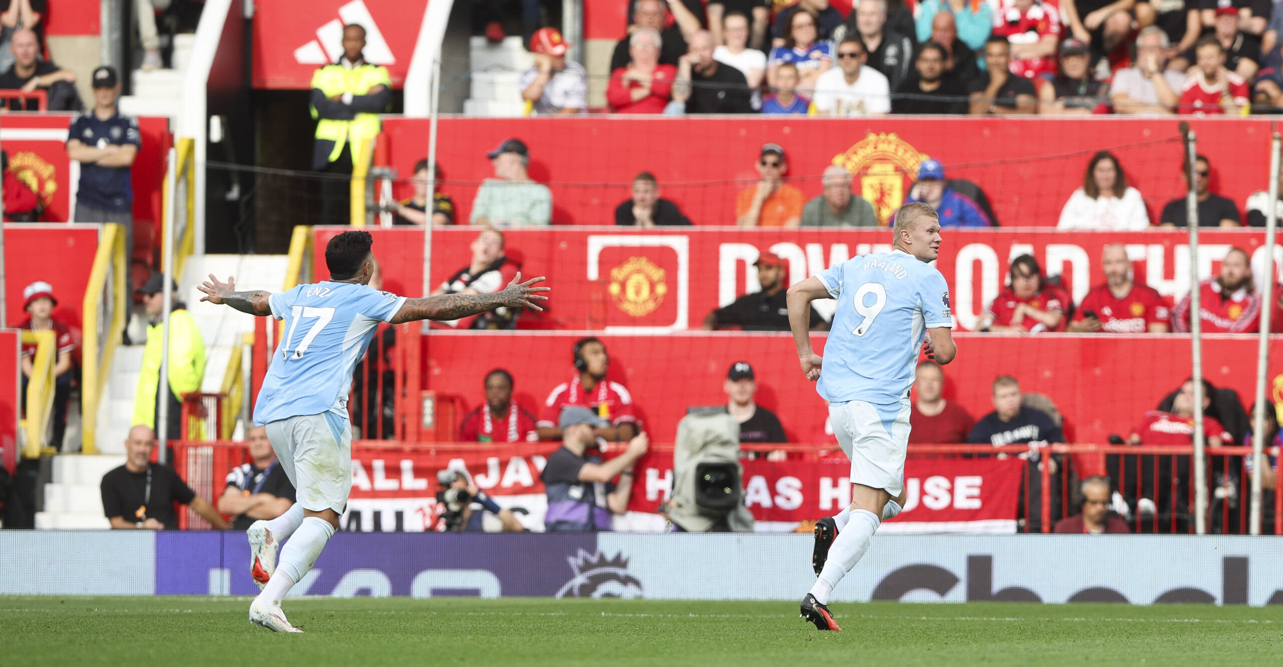 Man United 0-1 Man City: Foden Kırmızı Kart, Haaland Golü