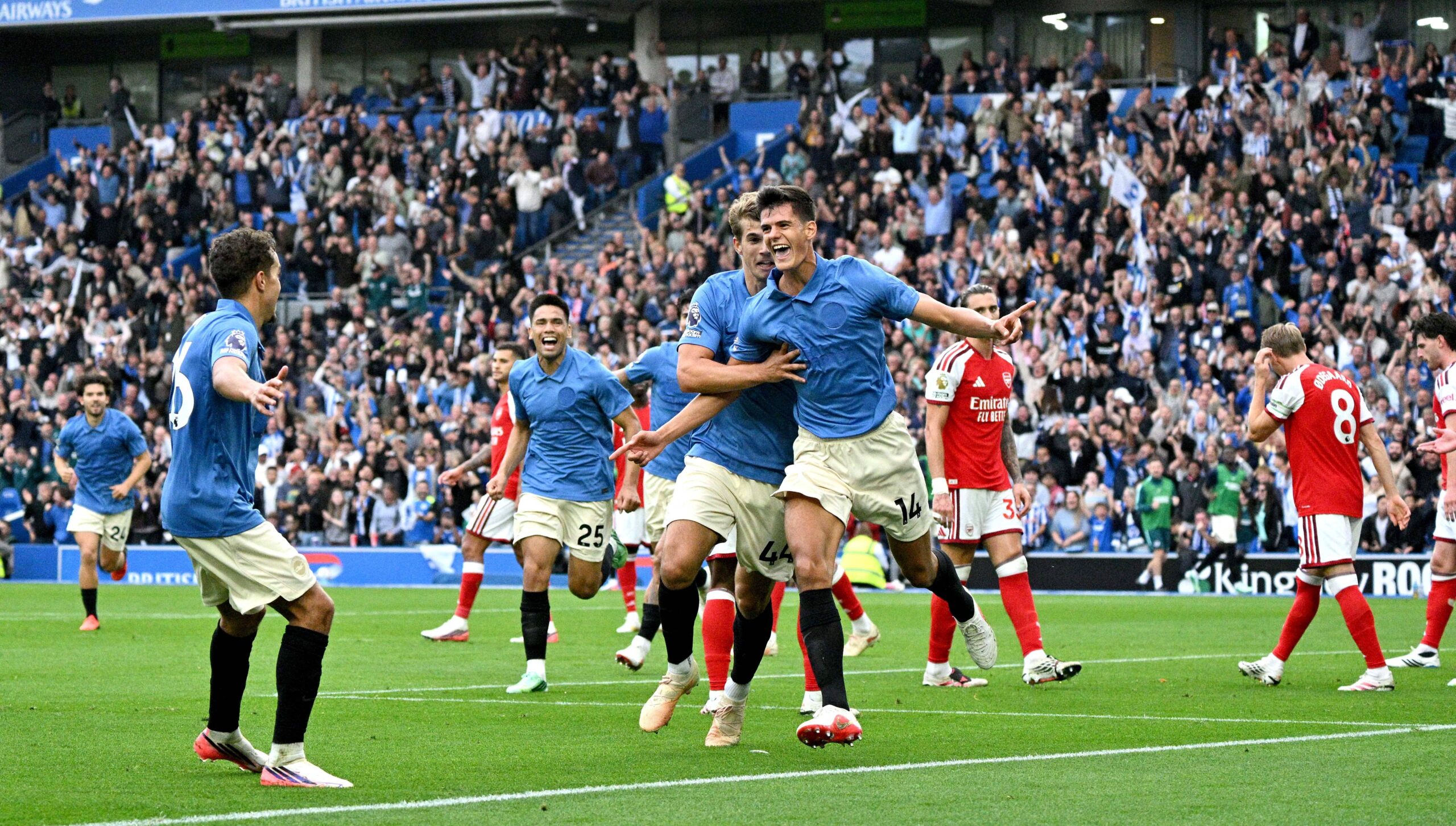 Arsenal Oyuncu Değerlendirmesi: Brighton Deplasmanında Havertz'e 2