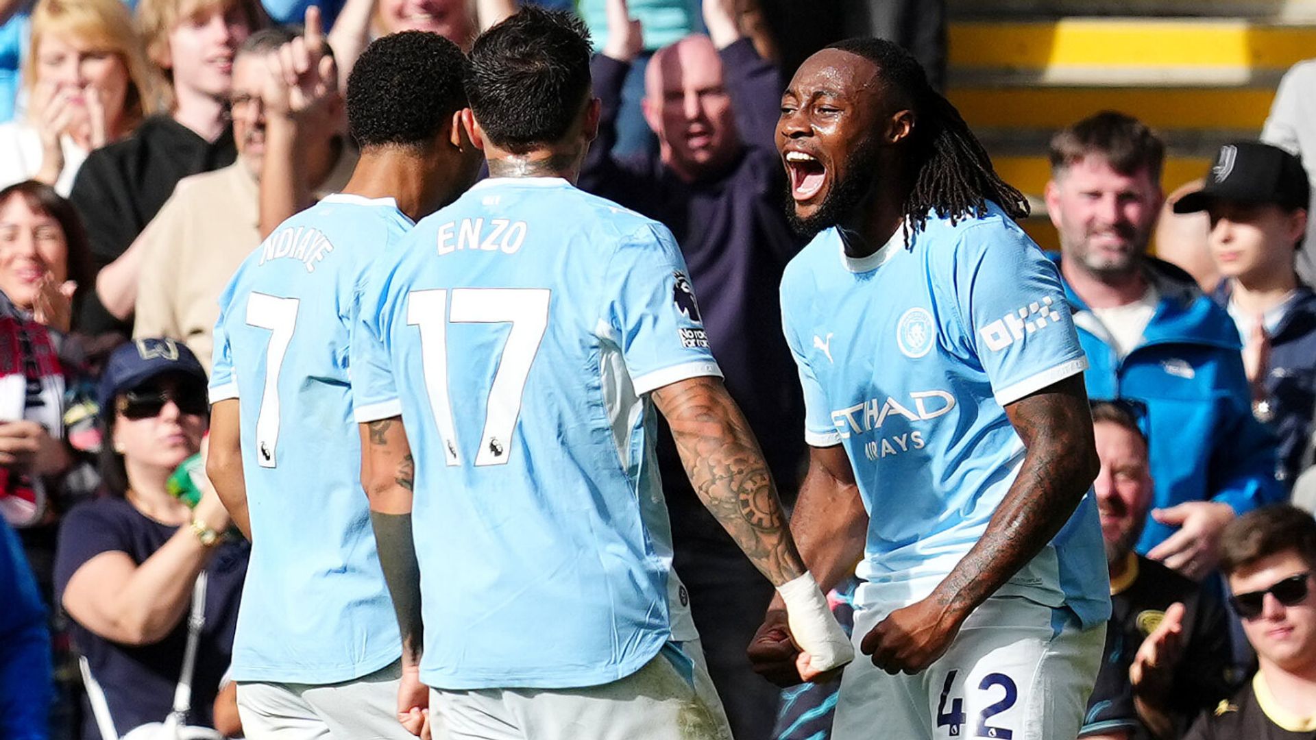Man City 5-3 Sunderland: Brobbey Hat-Trick, Haaland Golle Döndü