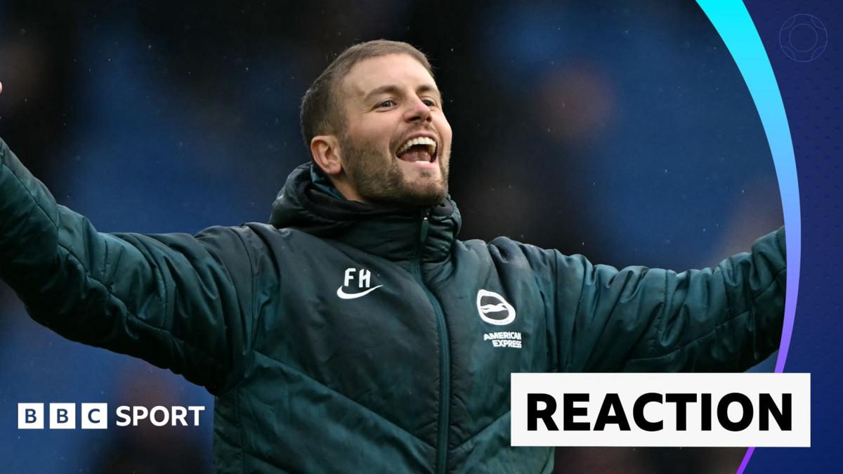 Brighton 5-0 Crystal Palace: Hurzeler Derbi Zaferini Değerlendirdi