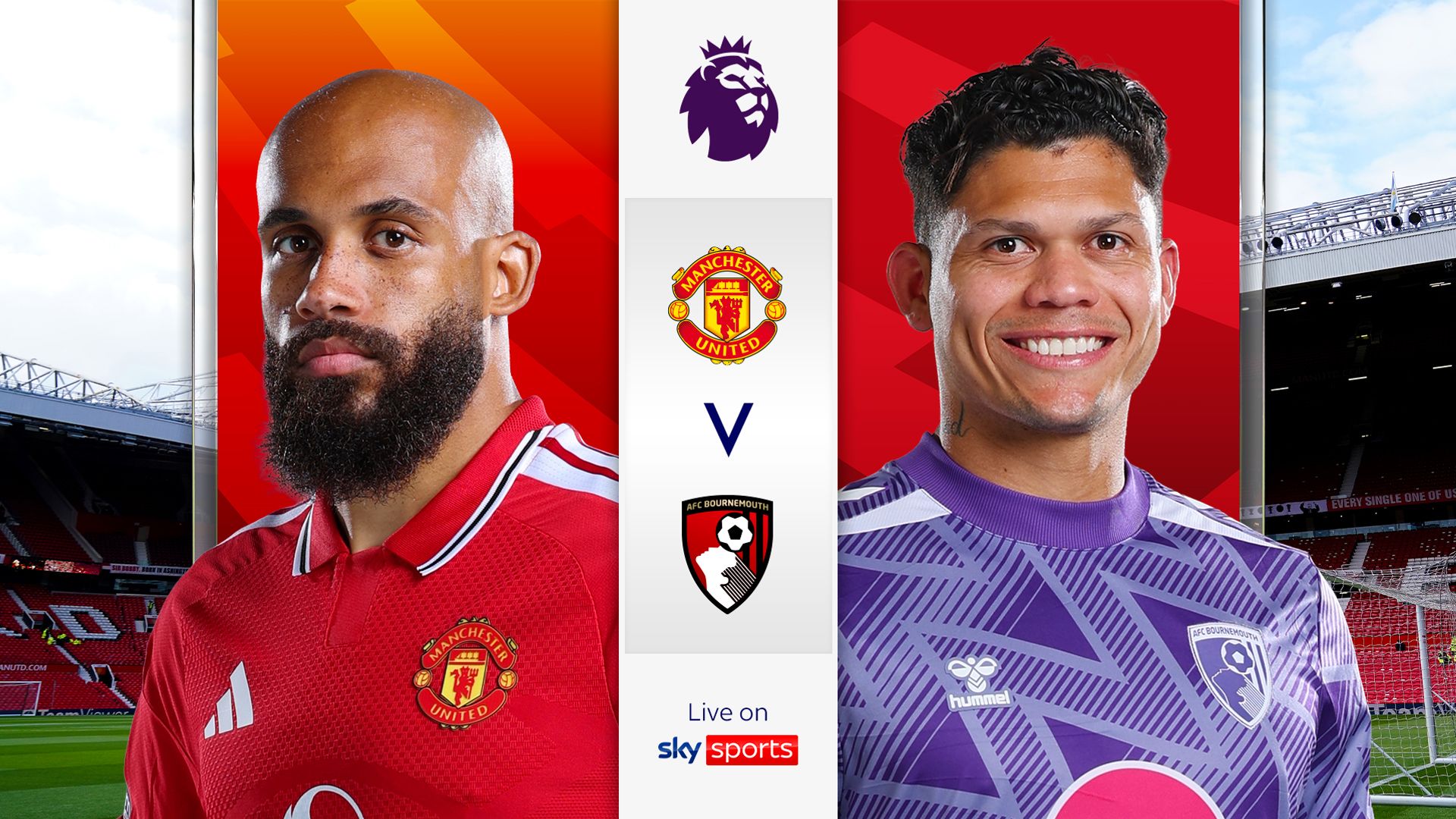 Man Utd - Bournemouth: Carrick'in Bruno Fernandes kararı