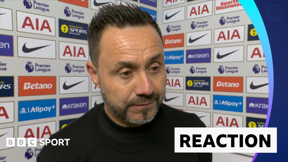De Zerbi: Tottenham'da Moraller 'Tamamen Değişti